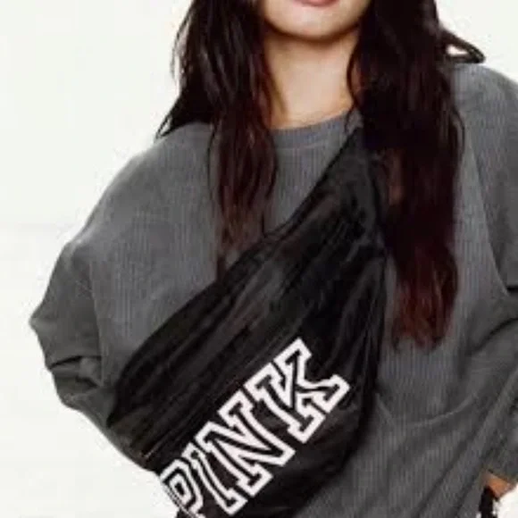 PINK Convertible‎ Backpack Fanny Pack Black s-l400.jpg main image 3